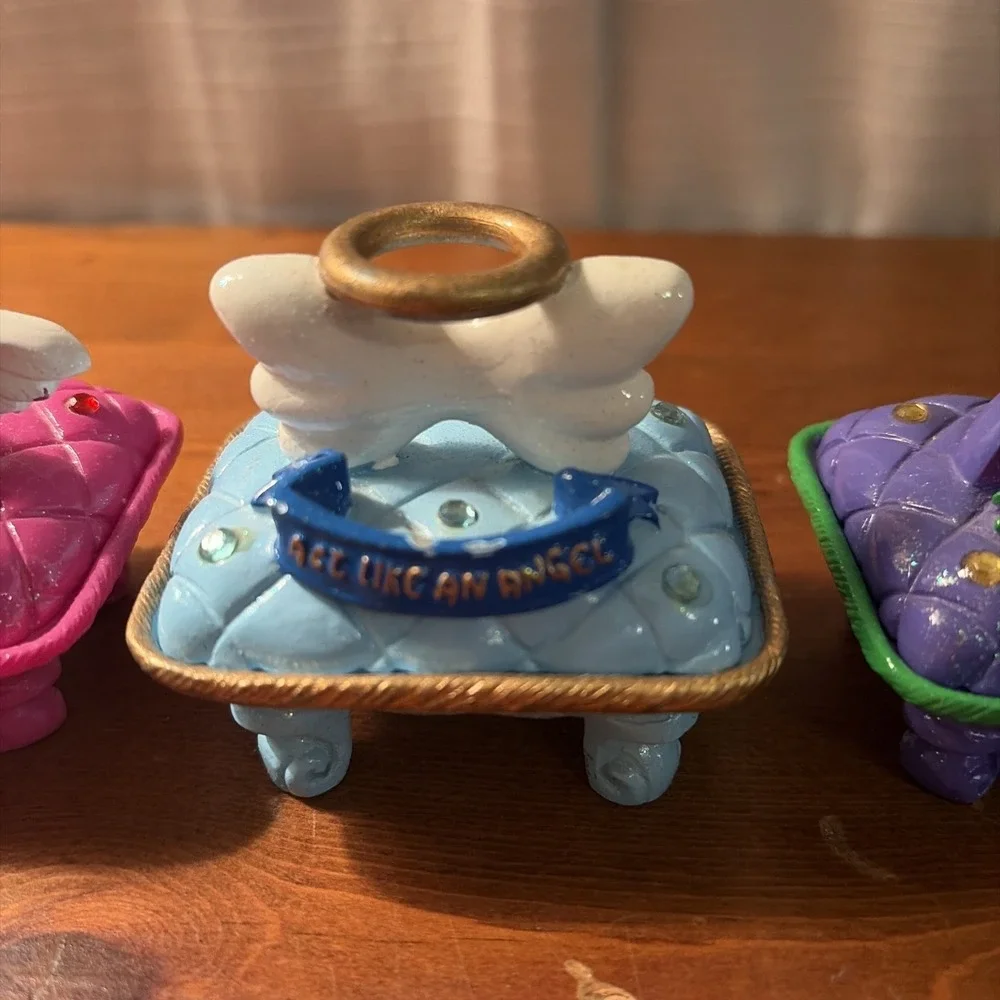 VINTAGE CLAIRES Y2K 2002 TRINKET BOXES‎ LOT OF 5